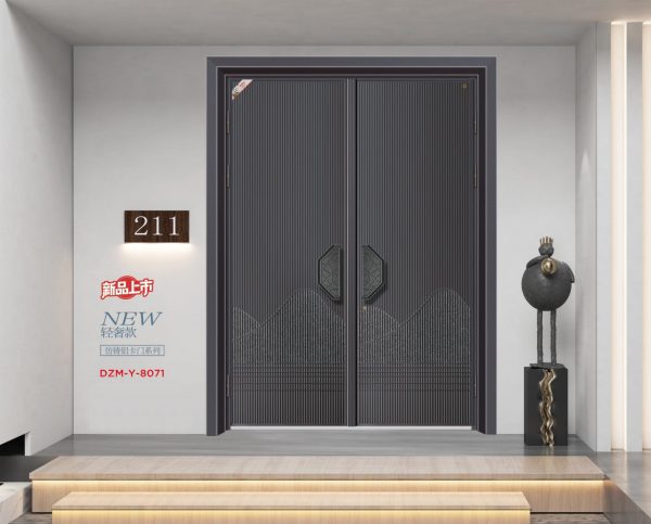 CỬA THÉP VÂN SƠN CAO CẤP - DZM 23 - Y - 8071