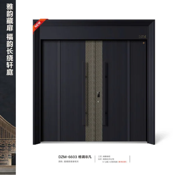 CỬA THÉP VÂN SƠN CAO CẤP - DZM 6603