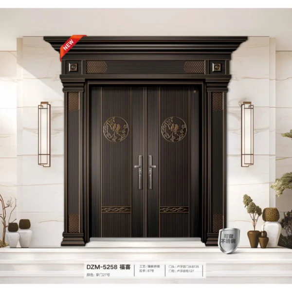CỬA THÉP VÂN SƠN CAO CẤP - DZM 5258