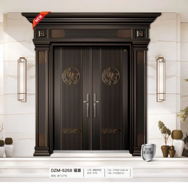 CỬA THÉP VÂN SƠN CAO CẤP - DZM 5258
